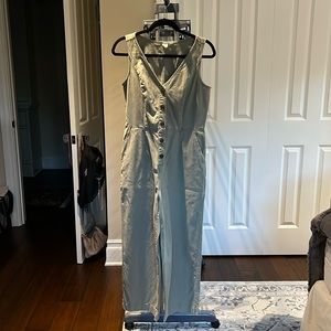 GAP Sleeveless Olive Green Jumpsuit - Size 4